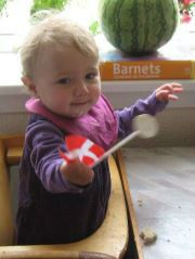 18/6-2012 Vores barnebarn og lille engel Smilla er i dag 1 år gammel... HOLD DA OP HVOR TIDEN FLYVER............ 

Hjerteligt tillykke med dig lille Mus!!! 
